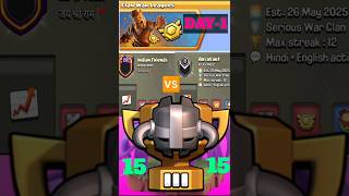 CLAN WAR LEAGUE DAY 1 Opponent is choked by our clan #clanwarleague #cwlvegas #clashcon #coc #viral