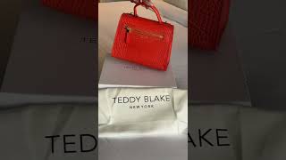 UNBOXING MY NEW TEDDY BLAKE PURSE #teddyblake #luxury #fashion