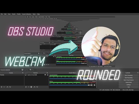OBS: Video image rounded