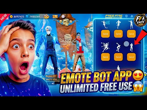 OB53 ! How to Download New Emote Bot App 🤯 FF Emote 2026 ?