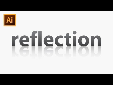 How to Make Editable Text Reflection - Adobe Illustrator
