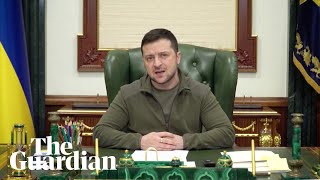 Ukrainian president Volodymyr Zelenskiy addresses US Congress – watch live