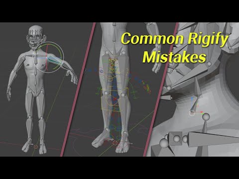 Avoiding Common Beginner Mistakes in Blender’s Rigify
