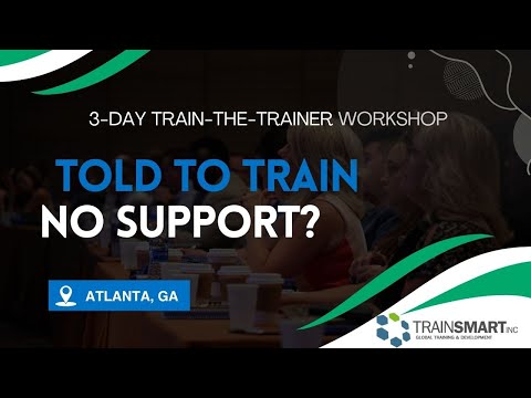 TrainSMART Train-the-Trainer Workshop Atlanta | November 11–13, 2026