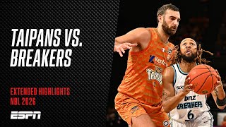 NBL Mini: Cairns Taipans vs. New Zealand Breakers | Extended Highlights