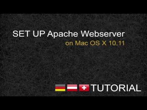 Einrichten eines Apache Webservers auf OS X 10.11 - Tutorial [GER]
