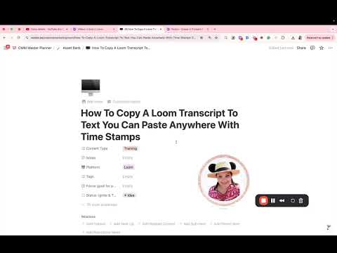 How to Copy a Loom Transcript + Use It Anywhere