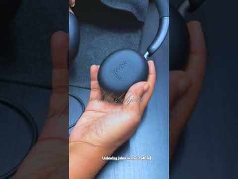 rewarding myself Jabra evolve 2 as always wanted headphones with mic for my zoom meetings #rewards