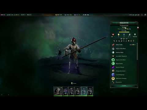 Age of Wonders 4 skeletons different max hp