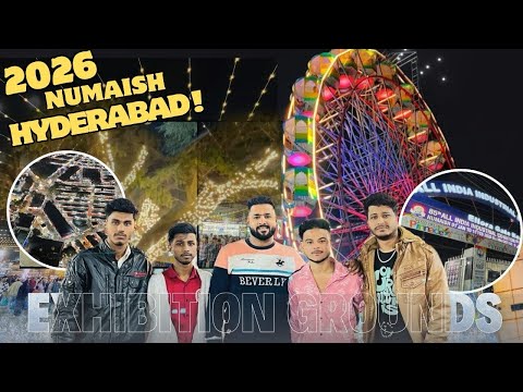 Hyderabad Nampally Exhibition Vlog 🎡 | Full Masti, Food & Fun | Must Visit 😍