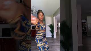 Beautiful Dress💚✨ #africanbeautypower #dance #shorts