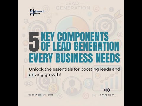 5 Key Components of Lead Generation Every Business Needs
