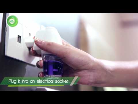 How to use 'Airwick Aroma Oil Diffuser'- Demo Video