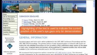 Gaze-enhanced Page Up/Page Down