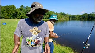 TESTING A NEW FISH CREEK. (COUNTRY STYLE)