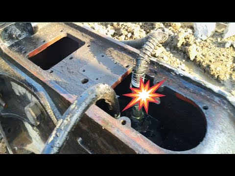 Breaker Ka Pipe Fat Geya😥 | Exavator Hose pipe leak #viral #trending #exavator #vlog 