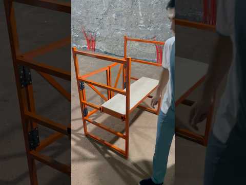 Making s folding scaffold #welding #diy #metalwork