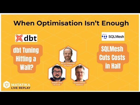 DBT Costs Too Much? Why SQL Mesh Cuts Data Stack Costs in Half