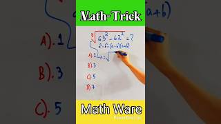 Nice Math Tricks #math