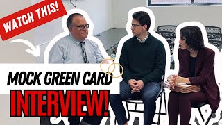 🇺🇸💍  Mock USCIS Interview: Marriage Green Card Q&A + Tips