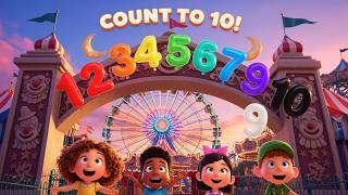 🎪 Counting Carnival Song | Numbers 1-10 for Toddlers & Preschoolers