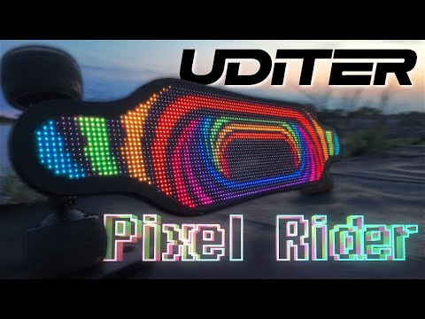 The FUTURE of Electric Skateboards? | UDITER Pixel Rider Review