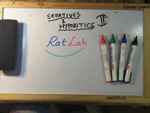CNS Pharmacology  Sedatives & Hypnotics Pt 2