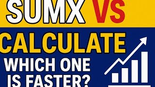 SUMX vs CALCULATE in Power BI: Real DAX Performance Tests & Verdict (2025) & Verdict (2025)