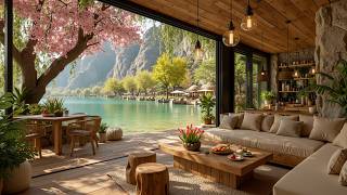 Spring Jazz Cafe Ambience for Relaxing Mornings & Study Sessions