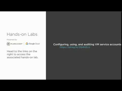 7  Configuring, using, and auditing VM service accounts and scopes
