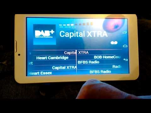 Possibly the cheapest SDR setup - £34 phablet Wavesink and SDR Touch
