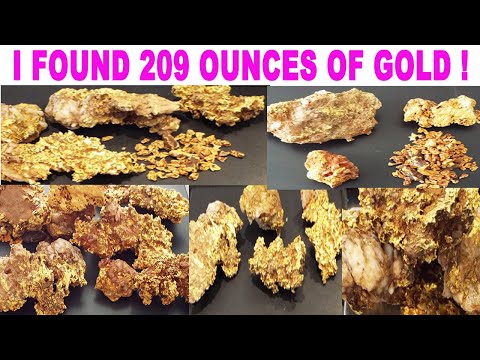 I found 209 ounces of gold in Outback Australia! Now it's time to doze this HUGE patch of nuggets !!