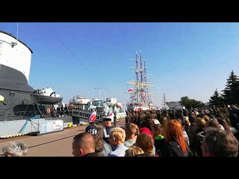 Defilada po przysiędze w Gdyni 2017-09-29