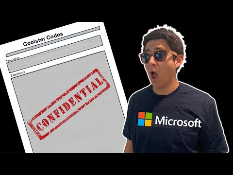 The Resume That Got Me Into Microsoft!