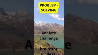 Developing problem-solving skills leads to effective solutions