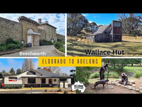 Eldorado to Adelong, stopping in Beechworth, Bright, Mt Hotham, Wallace Hut, McNamara Hut, Mitta Mit