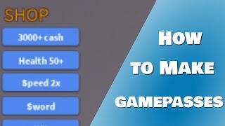 How to make Gamepasses In Roblox!! Zeds Dev Product Kit Ep 2