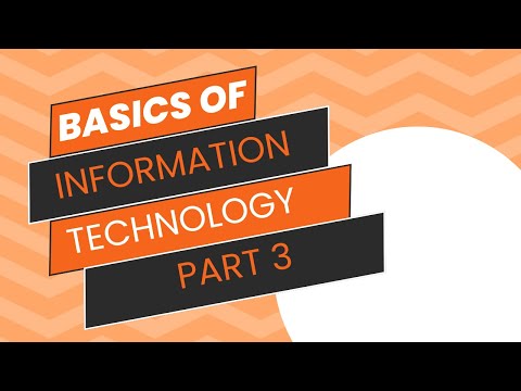Basics of Information Technology Part 3| Learn Computer With Jyotsna