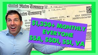 $1,330+ Monthly | Anyone on Social Security, SSDI, SSI, VA