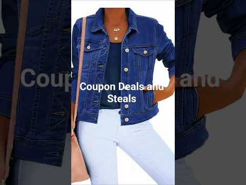 Women's Basic Button Down  Denim Jean Jacket🔥🛒🚨 Link in comments  #beautiful #fallfashion  #women