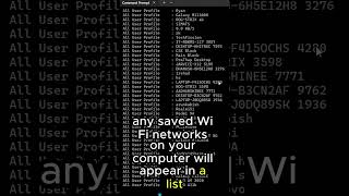 How to Hack Wi-Fi Using Command Line💻🛜 #hacker #wifi #hack