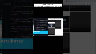 Customize HTML Video Controls: nodownload & oncontextmenu Attribute! #htmlvideo #codewithmayur