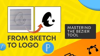 I Created A Logo Using The Bezier Tool On Pixellab🔥 // Learn How 🤔