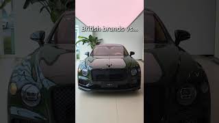 British brands vs... #cars #supercars #sportscar #luxury