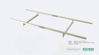 military camp bed  / "mc 5" by bemeyn design studio. Design: Benjamin Meyer for RestTec.