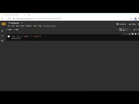 Lists in Python