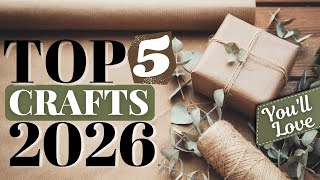 Top 5 Crafts Everyone's Making | The Most Popular DIY Projects