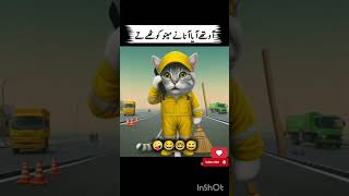 HayeeeEee Garmi🥵 #funny #youtubeshorts #aianimatedvideos
