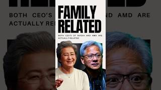 Both CEO’s of AMD and NVIDIA Are Actually Family #nvidia #amd  #jensenhuang #gpu #nvidiagpu #amdgpu