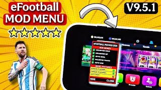 eFootball PES 2025 MOD APK v9.5.1 Gameplay Unlimited Coins and Gp, Unlocked | PES 2025 MOD MENU